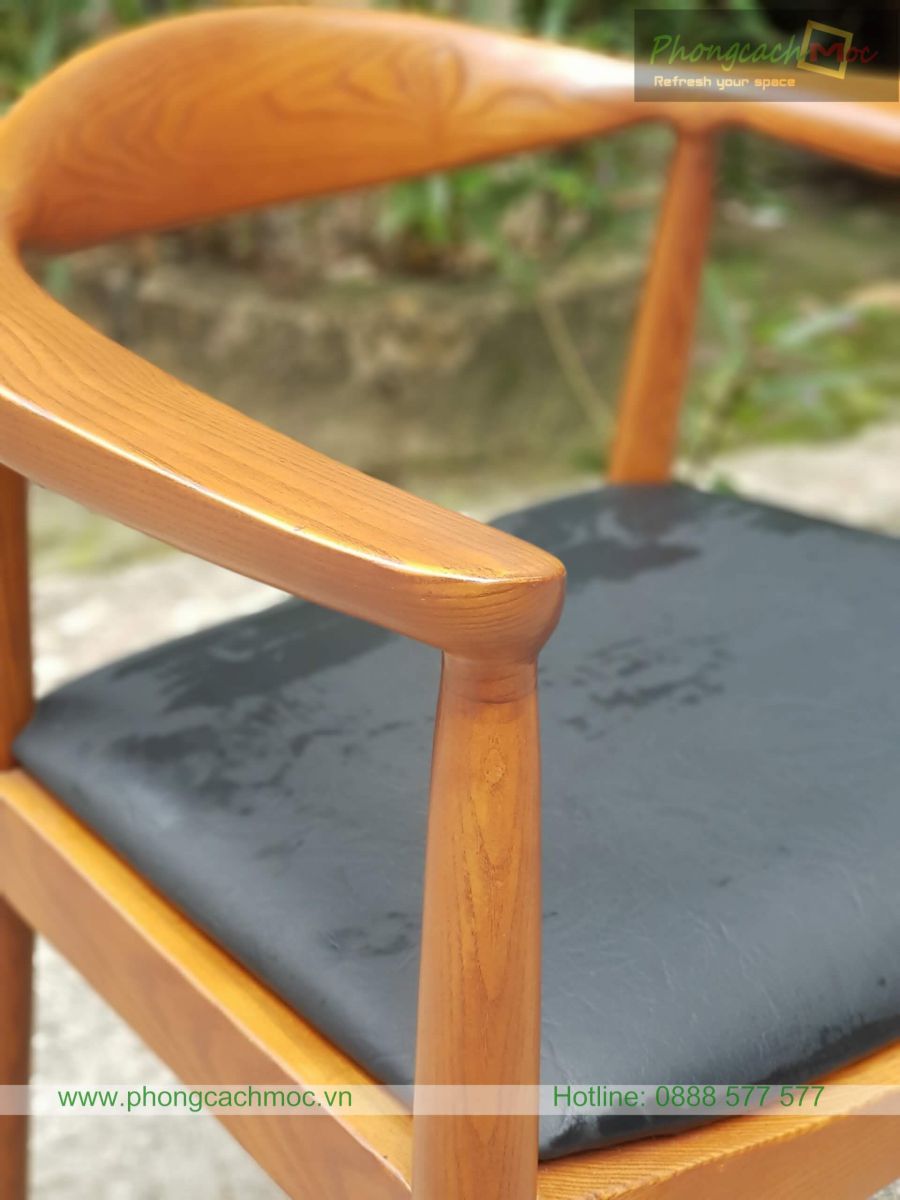 chi tiết ghế gỗ cao cấp mc130