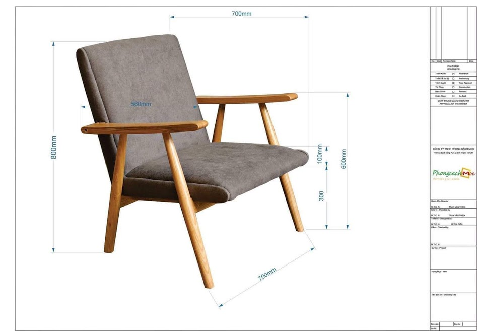 kích thước bàn ghế sofa mf34 pcm sản xuất