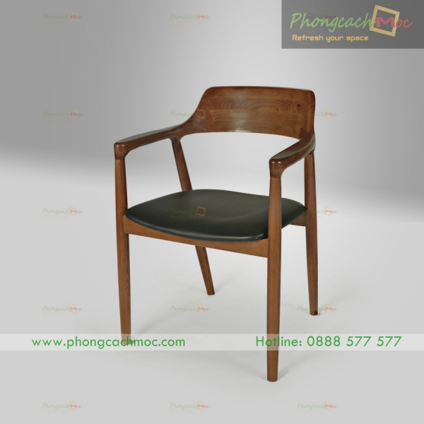 ghế gỗ cà phê đơn mc150 - dành cho quán trà sữa