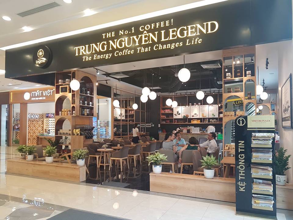thương hiệu trung nguyên legend cafe đã được khẳng định