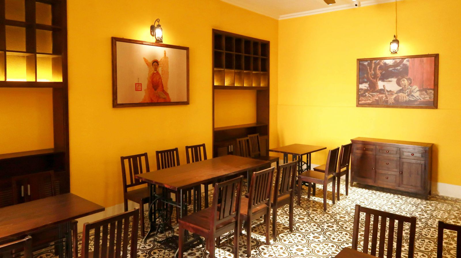 không gian nội thất quán cafe cổ điển vapist coffee - 8