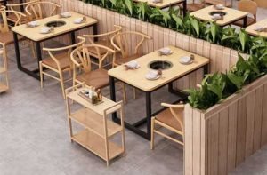 Mẫu bàn ghế nhà hàng nhỏ giá rẻ, chât lượng, chính hãng