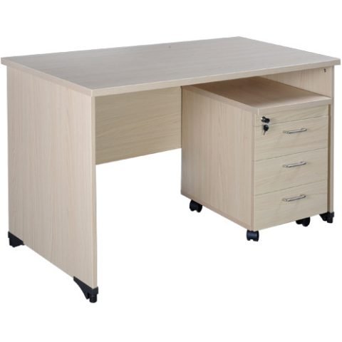 Bàn làm việc gỗ công nghiệp hiện đại