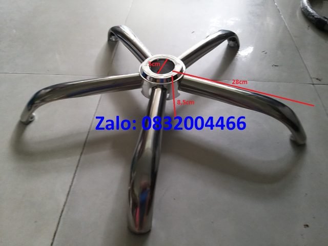 Chân ghế xoay inox bền bỉ
