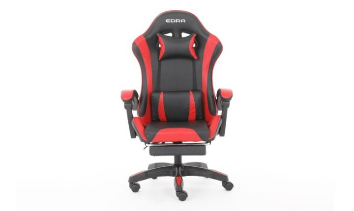 Ghế gaming E-Dra Dignity EGC234 màu đen với chất liệu da PU cao cấp, bền bỉ