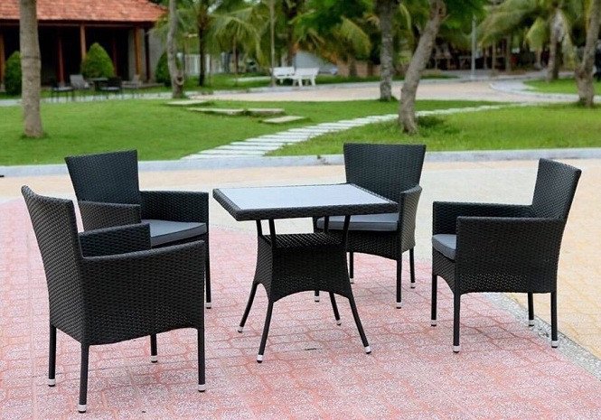 Ghế mây nhựa Cafe Diana tại Sóc Sơn - Hà Nội