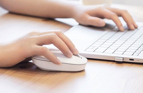 Giao diện sao chép và dán trên máy tính bằng chuột