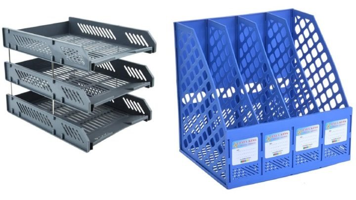 Kệ để hồ sơ trên bàn vật dụng thiết yếu dân văn phòng