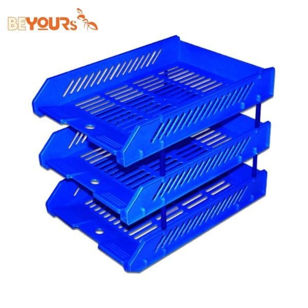 Kệ hồ sơ 3 tầng có thể gấp gọn tiện lợi