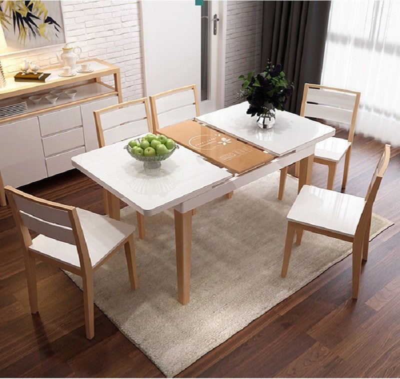 Bàn ăn thông minh tích hợp bếp từ tiện ích