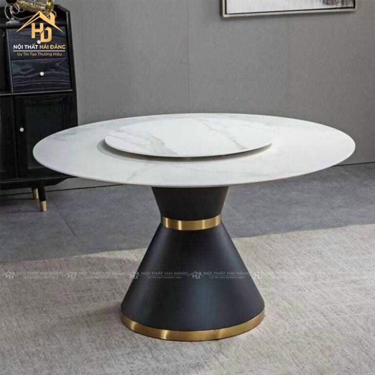 Bàn ăn tròn hiện đại