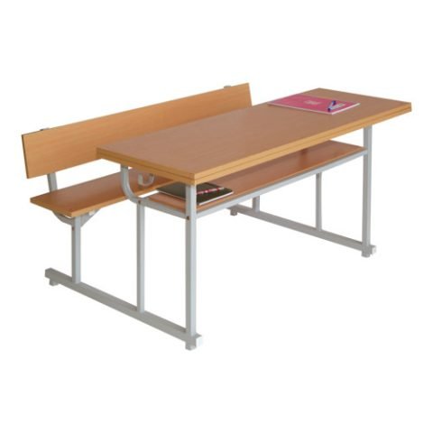 Bàn ghế học sinh bán trú Hòa Phát BBT101 tích hợp ghế ngồi tiện lợi