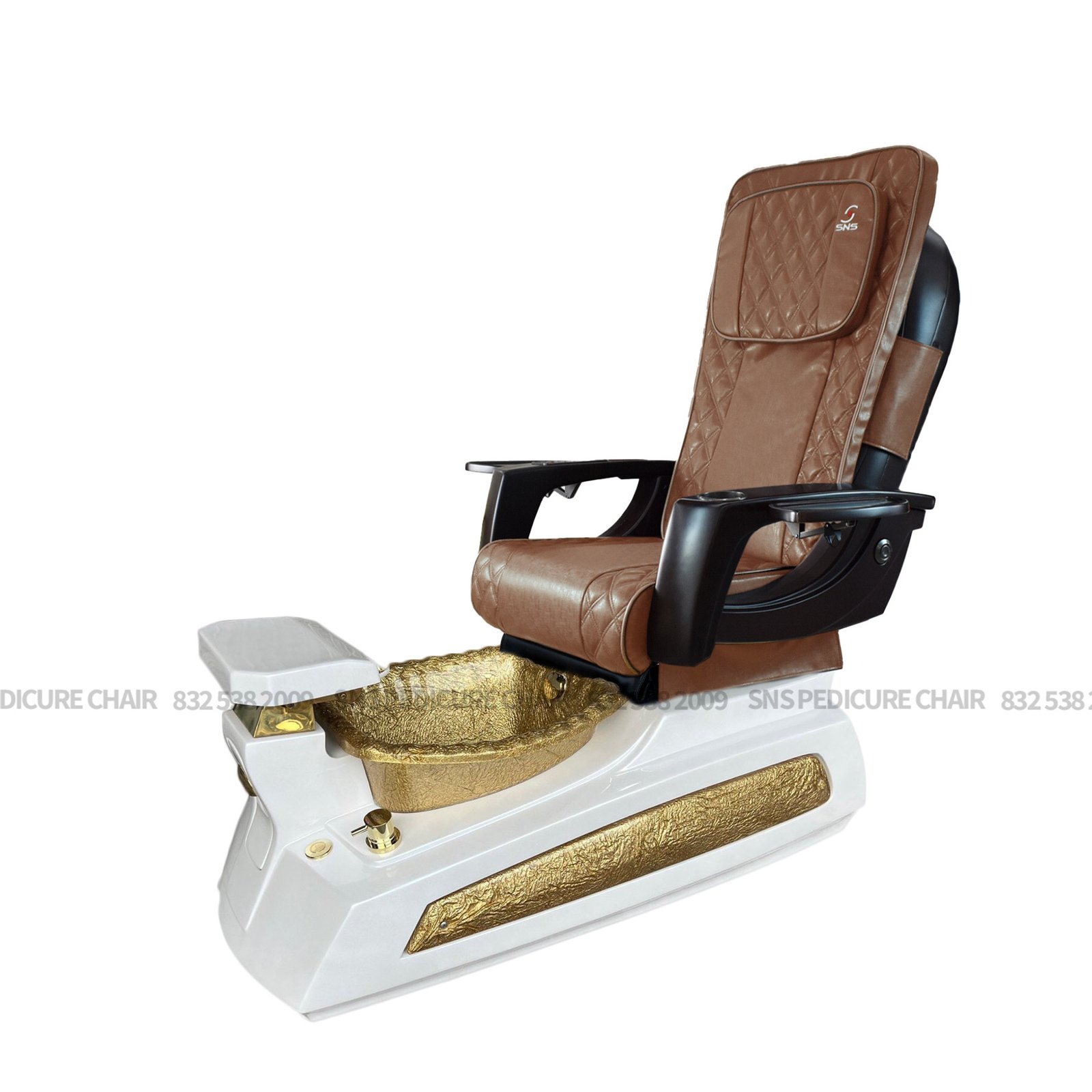 Bàn ghế làm nail tông màu trung tính