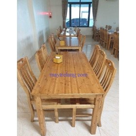Bàn ghế tre ép cao cấp