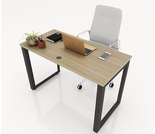 Bàn làm việc 1200x600 trong không gian làm việc khoa học