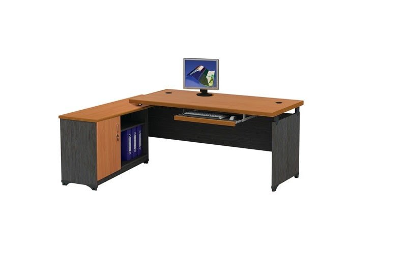 Bàn làm việc giám đốc chữ L NTP1880 bền đẹp