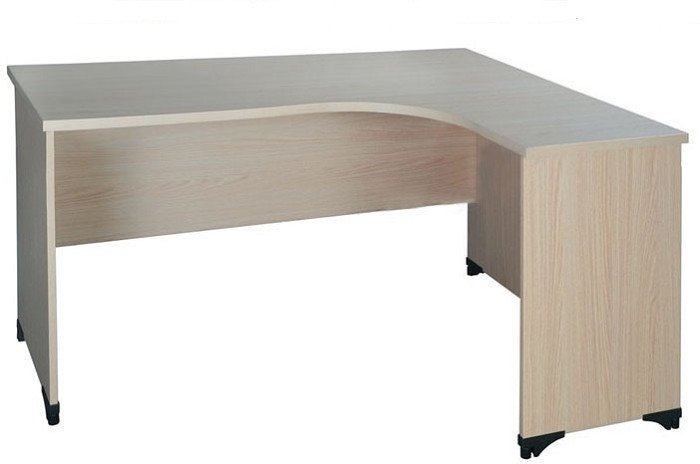 Bàn làm việc gỗ công nghiệp với kệ đơn giản BLV125B