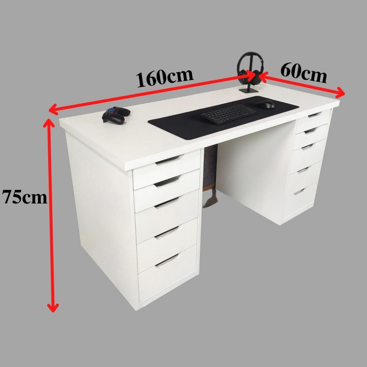 Bàn làm việc Ikea 1m6