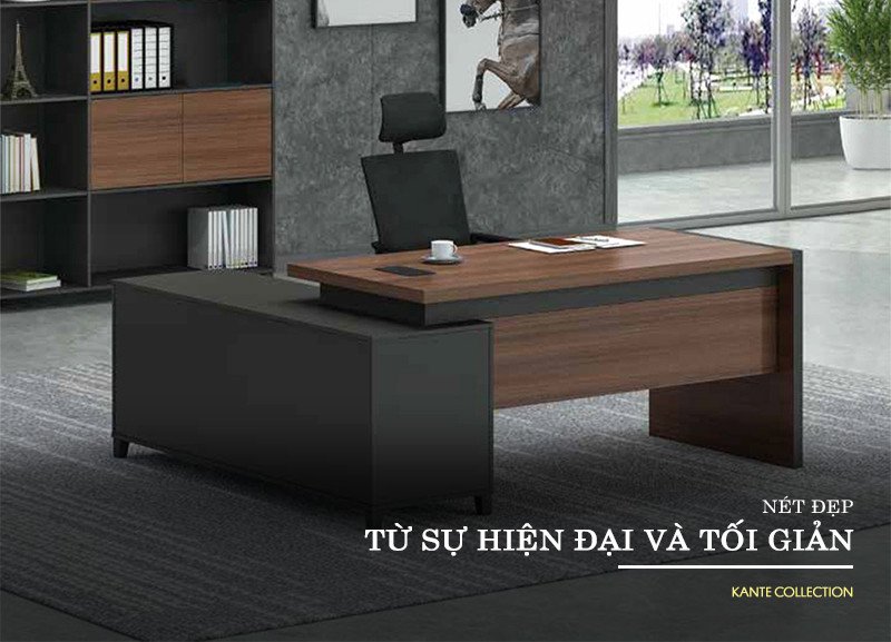 Bàn làm việc tại nhà cho giám đốc sang trọng