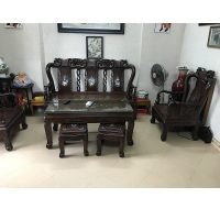 Bộ bàn ghế minh quốc đào cột 8