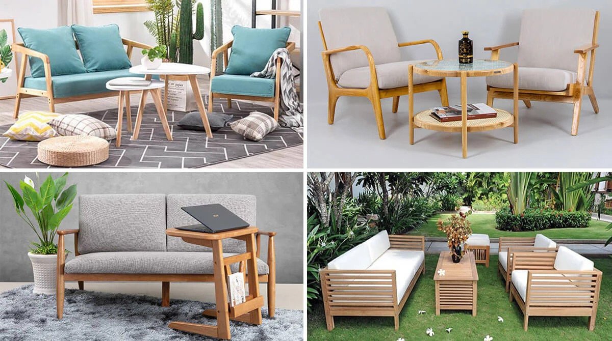 Các mẫu bàn ghế phòng khách 3 triệu phong cách châu Âu đẹp