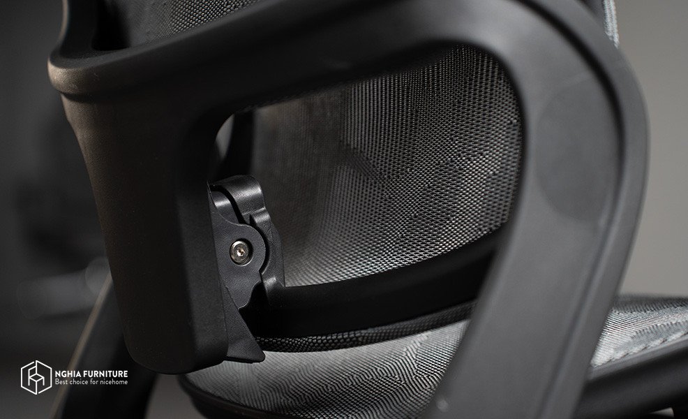 Cấu tạo tựa lưng đôi thông minh của ghế công thái học Mirai V1