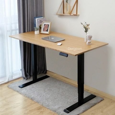 Chiều cao bàn làm việc hình chữ nhật phổ biến