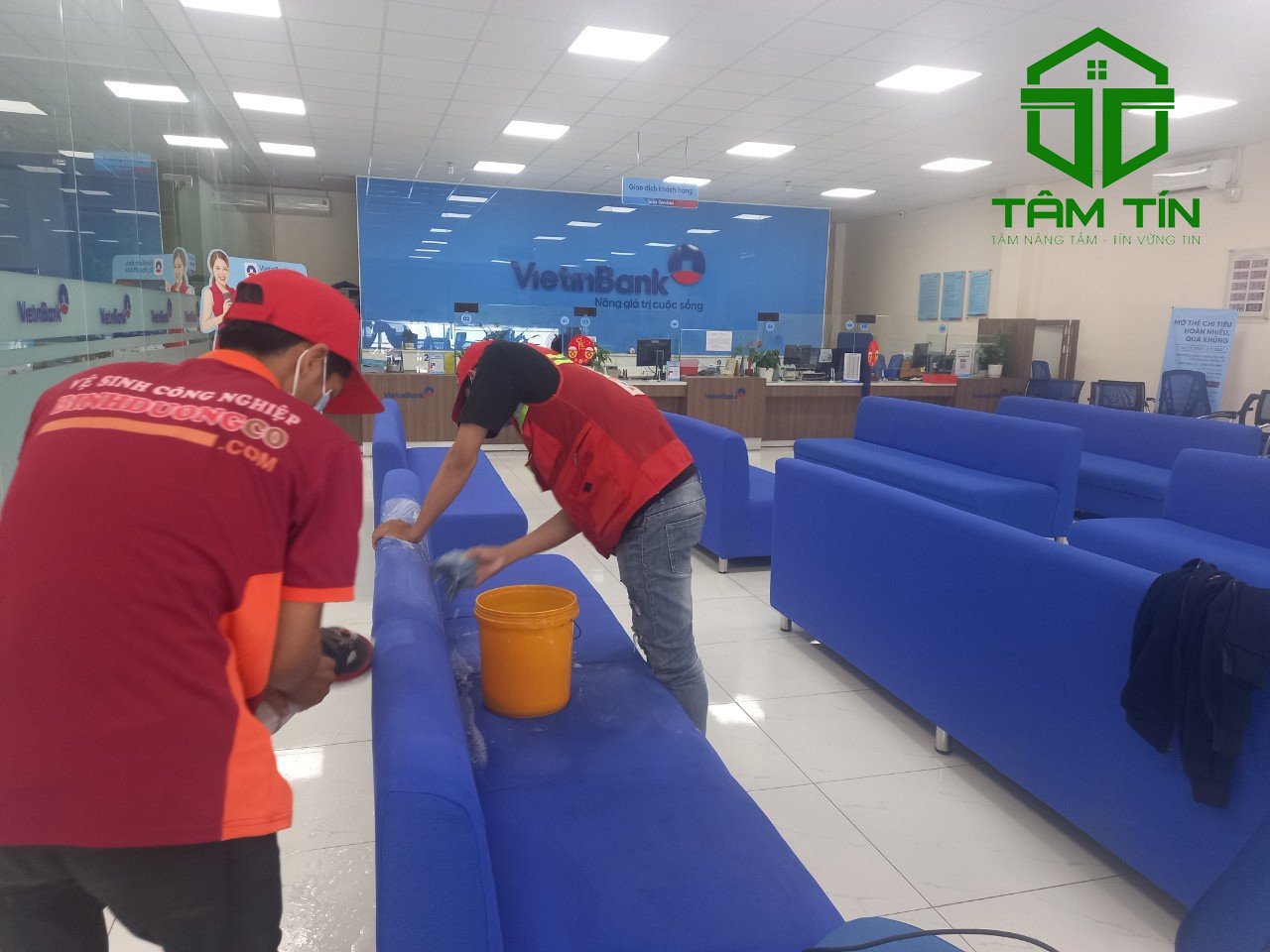 Dịch vụ giặt ghế xoay chất lượng cao ở Bình Dương