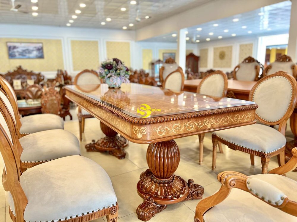 Ghế ăn bọc nhung cao cấp