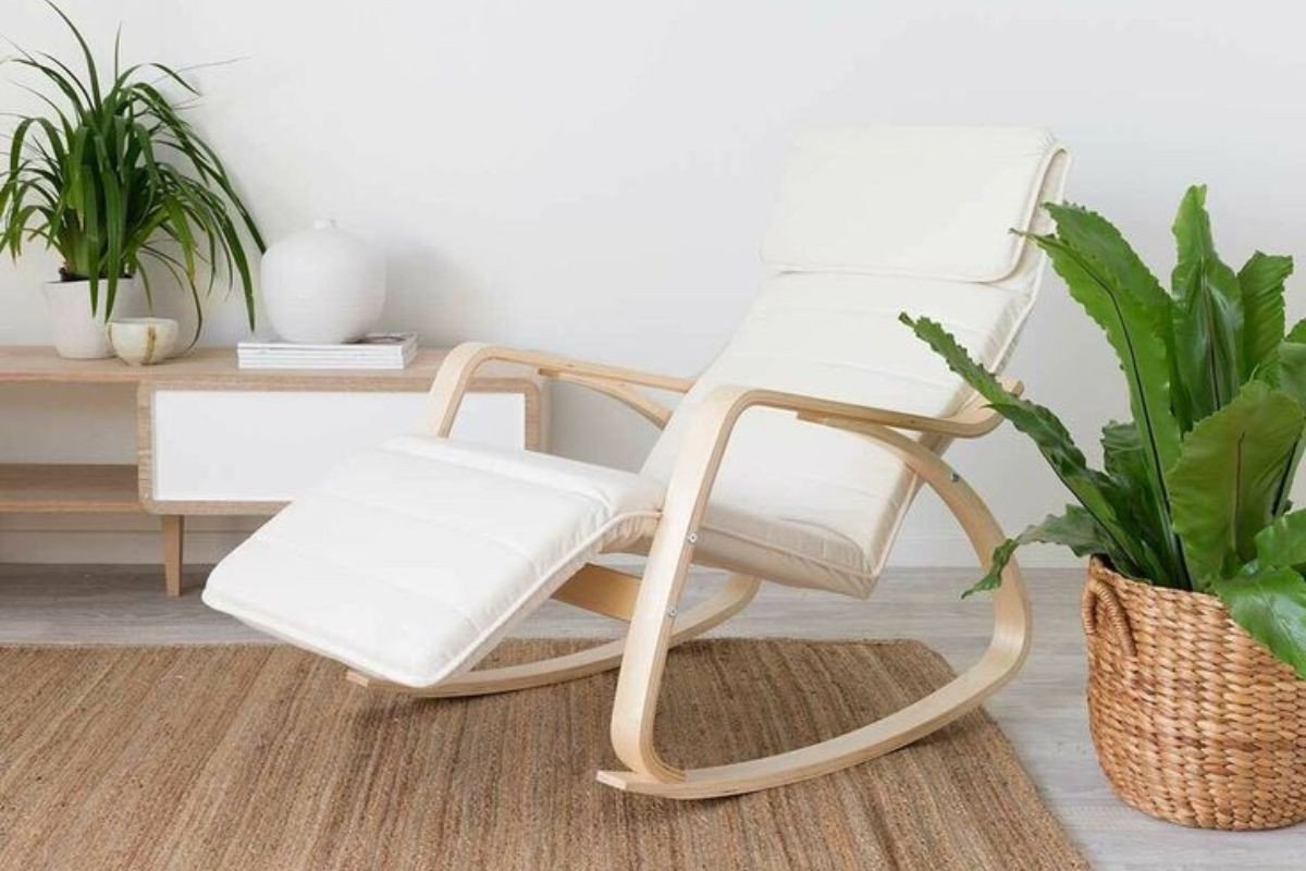 Ghế bập bênh đọc sách thiết kế đẹp cho người lớn