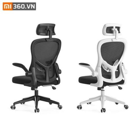 Ghế công thái học Xiaomi HBADA HDNY163 với thiết kế hiện đại, tựa đầu êm ái