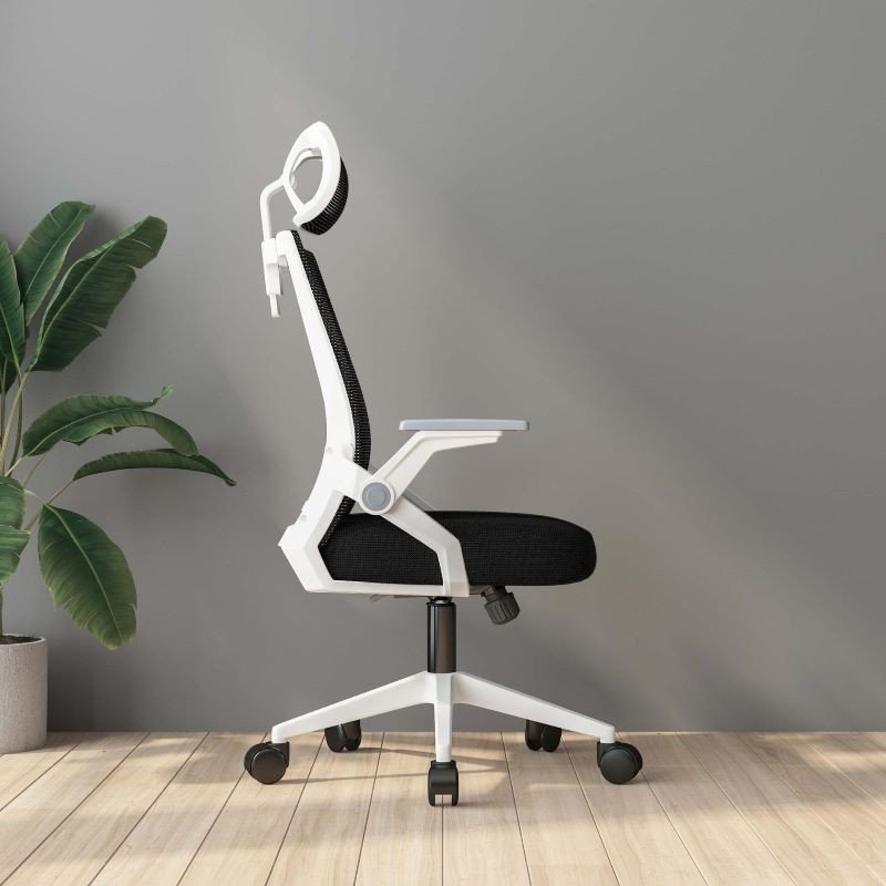 Ghế công thái học Xiaomi Manson Ergonomic với đệm mút êm ái, giảm áp lực lên cột sống khi làm việc.