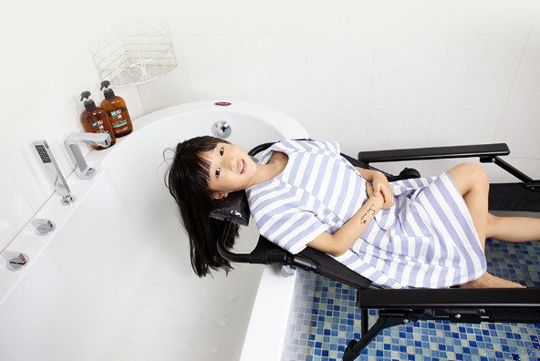 Ghế nằm gội đầu bằng nhựa cho người lớn, mang lại trải nghiệm thư giãn