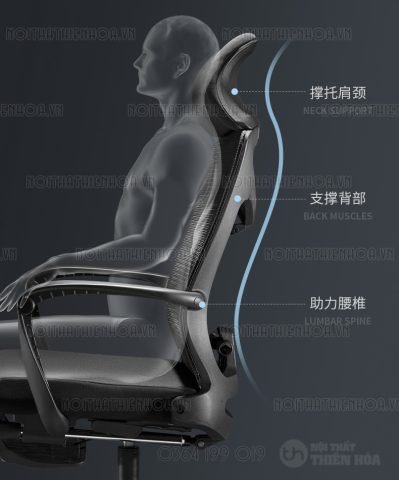 Ghế văn phòng có thể ngủ trưa chống đau lưng