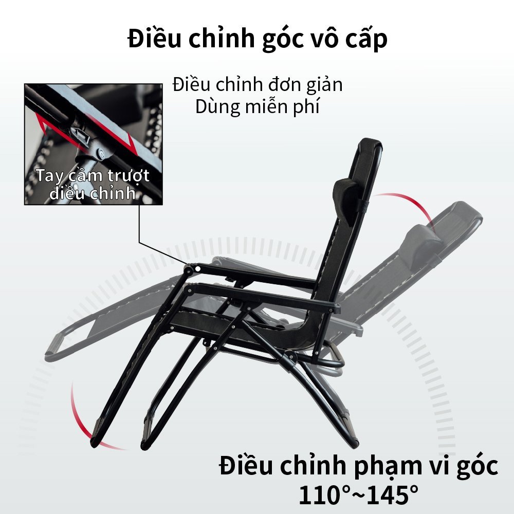 Ghế văn phòng ngả lưng giúp thư giãn