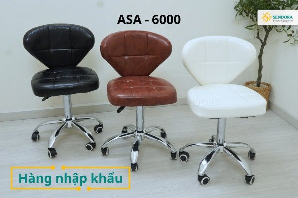 Ghế xoay 360 độ spa có tựa lưng cao cấp nhập khẩu cho phòng trị liệu