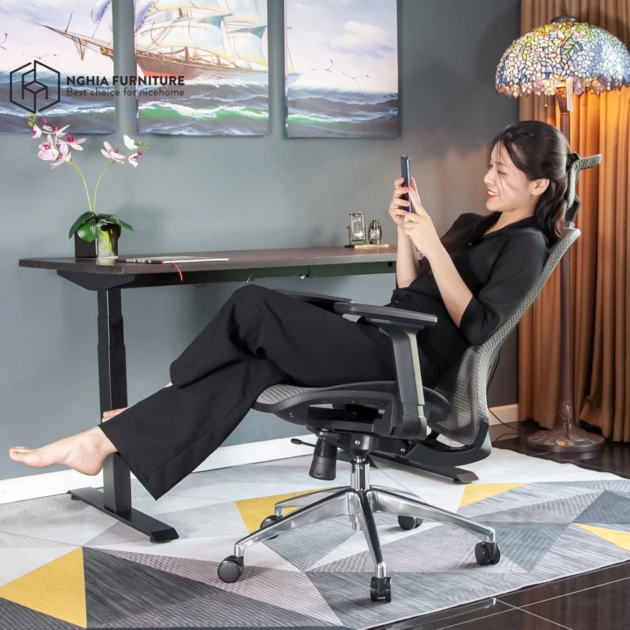 Ghế xoay học sinh hỗ trợ linh hoạt, thoải mái khi học bài