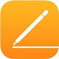 Giao diện phần mềm Pages của Apple