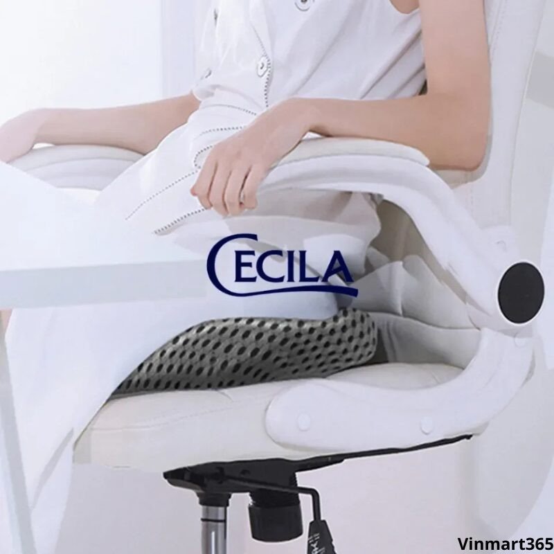 Gối lót ghế ngồi CECILA hỗ trợ duy trì tư thế ngồi đúng, cải thiện cột sống