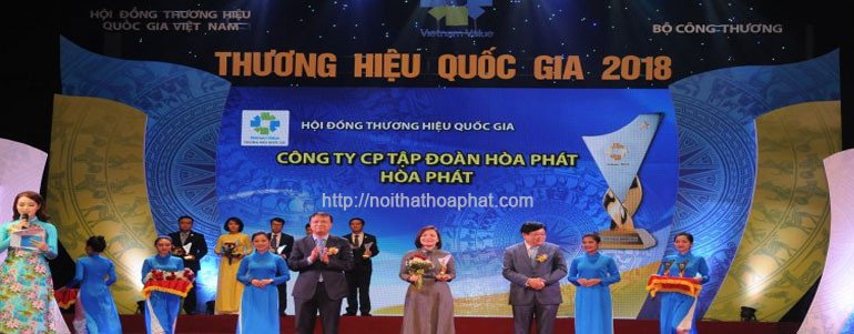 Hòa Phát Là Thương Hiệu Quốc Gia Lần Thứ 4 Liên Tiếp
