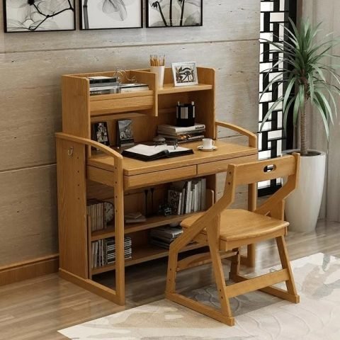 Kiểu bàn học sinh đẹp bằng gỗ với nhiều mẫu mã đa dạng
