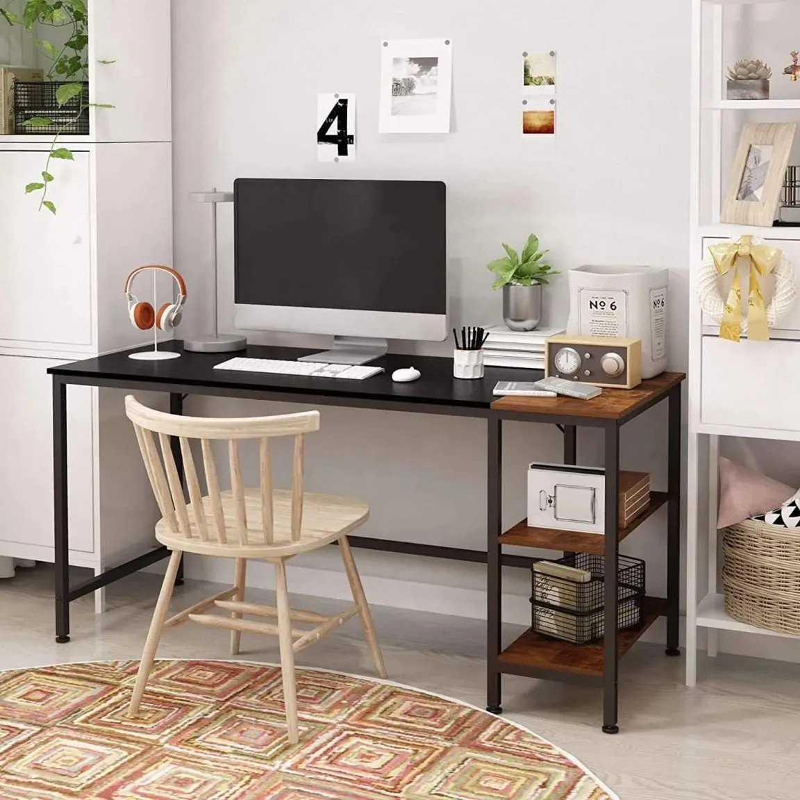 Kiểu bàn học sinh mặt gỗ tự nhiên chân sắt chắc chắn
