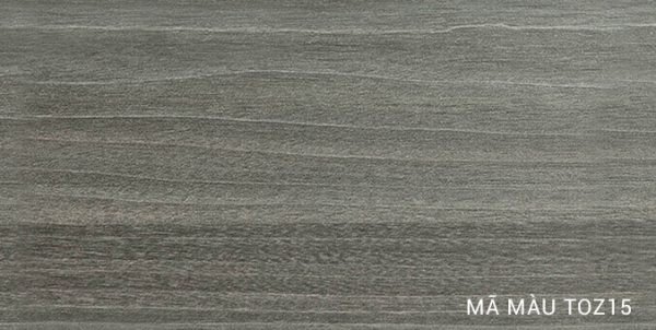 Lựa chọn màu gỗ TOZ vân nâu trung tính cho cụm bàn làm việc hiện đại