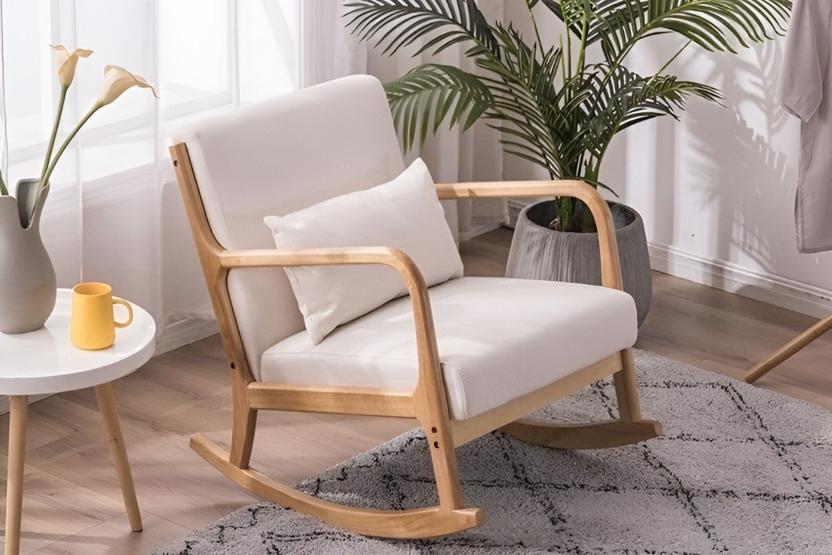 Mẫu ghế bập bênh đọc sách hiện đại cho người lớn