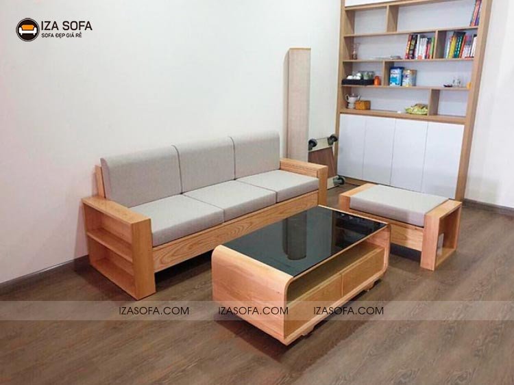 Mẫu ghế gỗ đơn giản nhỏ gọn
