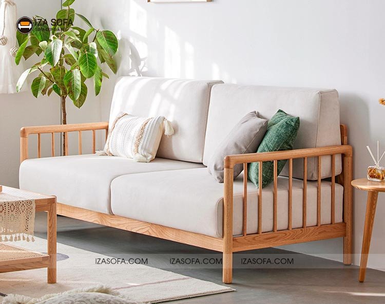 Mẫu ghế gỗ đơn giản tay tròn