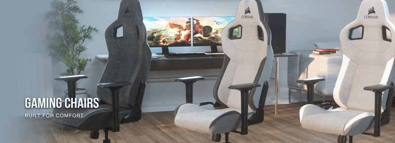 Mẫu ghế ngồi chơi game cao cấp Corsair với thiết kế mạnh mẽ, phù hợp cho mọi game thủ