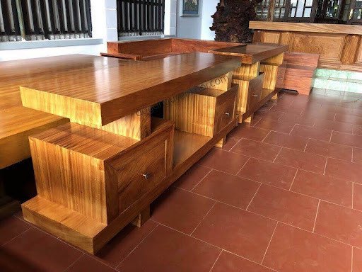 Những khúc gỗ mít sau khai thác