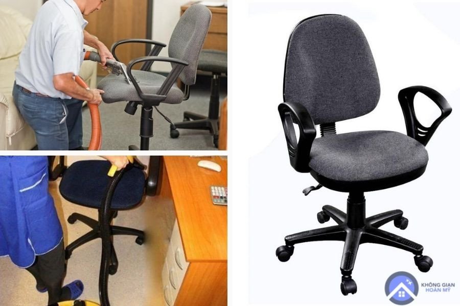 Quy trình vệ sinh ghế xoay văn phòng bọc nỉ đúng cách