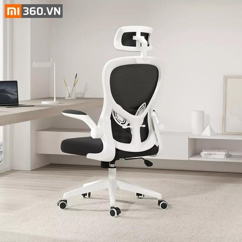 Tay vịn ghế công thái học Xiaomi HBADA HDNY163 có thể gập lên 90 độ